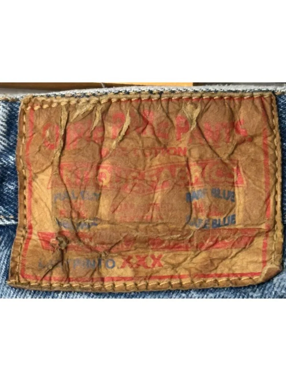 Chipie Vintage Jeans Womens 31 (28x26) Baggy Mid Rise Light Wash 90s Embroidered